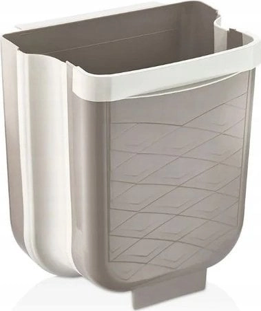 FOLDABLE HANGING BUCKET 6 LT. BEIGE