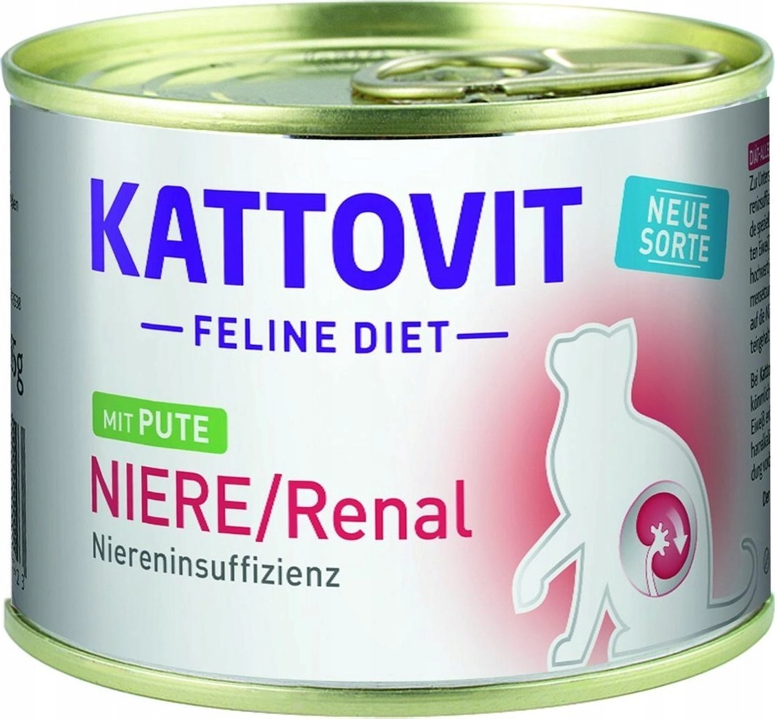 Kattovit KATTOVIT pusz.185g NIERE/RENAL INDYK