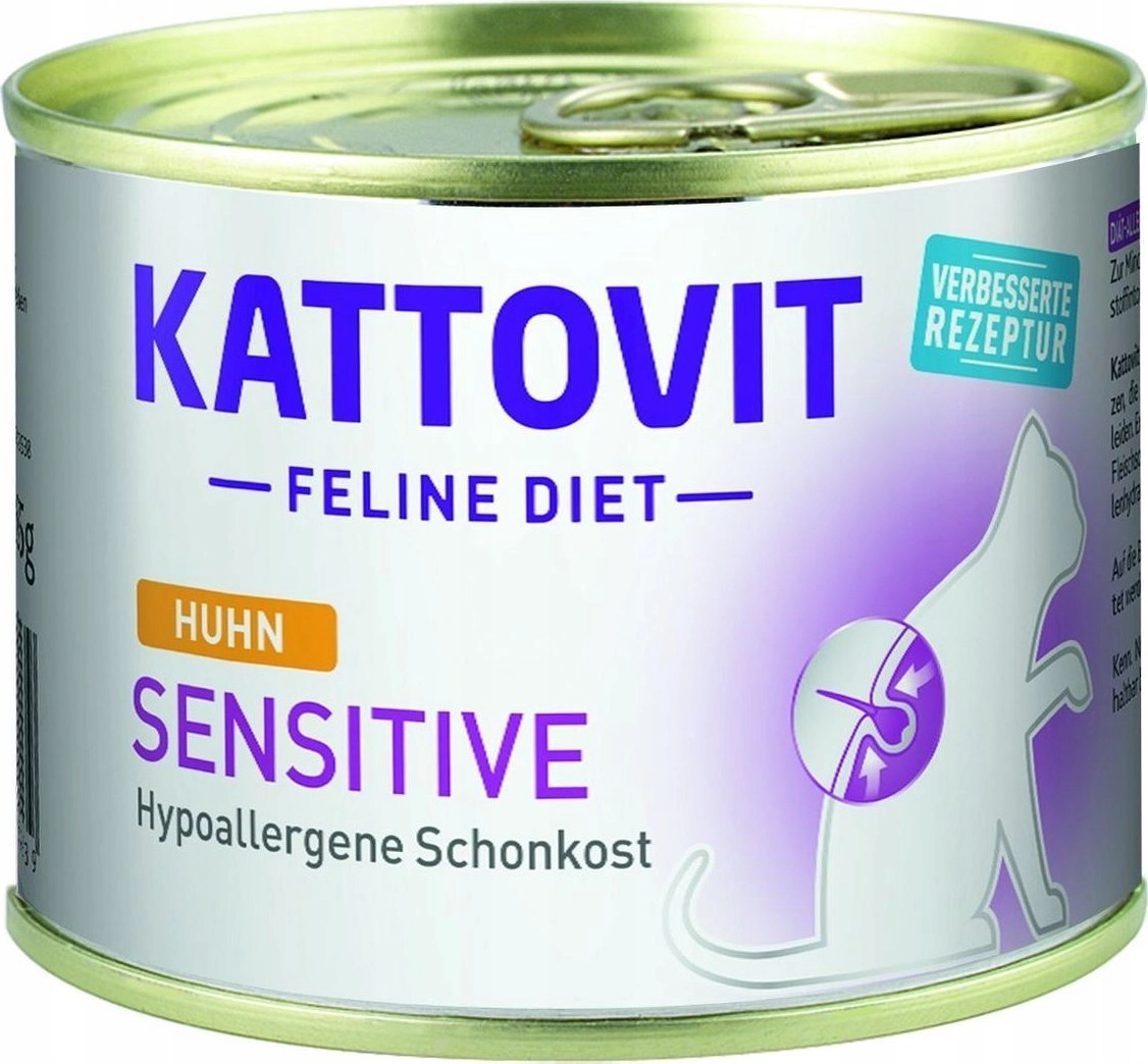 Kattovit KATTOVIT pusz.185g SENSITIVE KURCZAK