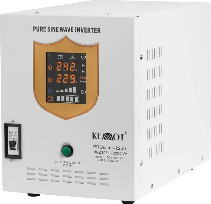 Uninterruptible power supply KEMOT PROsinus-2200 converter