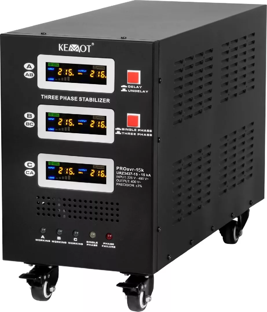 KEMOT PROavr-15k Automatic Three Phase Voltage