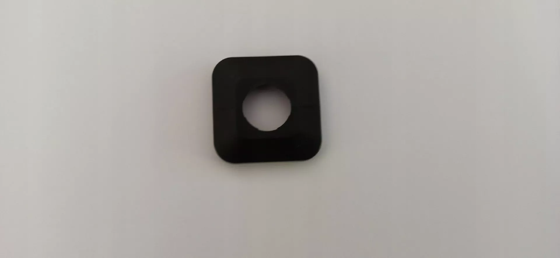 Split rosette black FI25 (plastic) ZAL0106