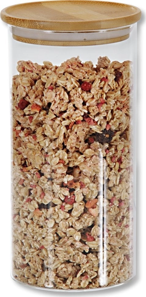 Kesper stikla uzglabāšanas trauks ar vāku, 950ml
