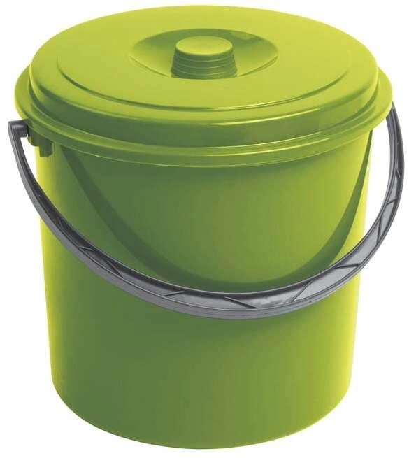 CURVER BUCKET 16L WITH GREEN LID