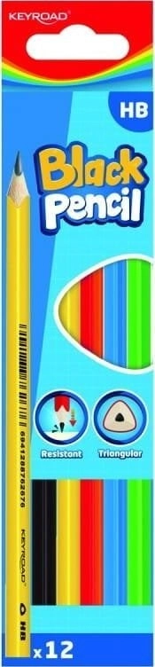Keyroad Keyroad Wooden Pencil  Hb  Colorful