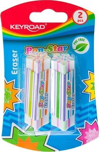 Keyroad Gumka uniwersalna Pop-Star 2szt. 30641766