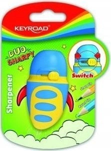 Keyroad Temperówka plastikowa KEYROAD Duo Sharpy