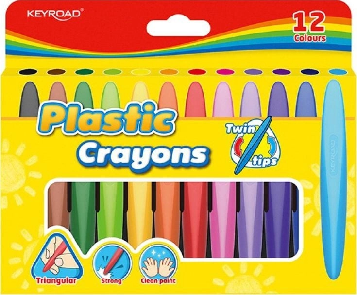 Keyroad Keyroad Twin Tips Wax Crayons