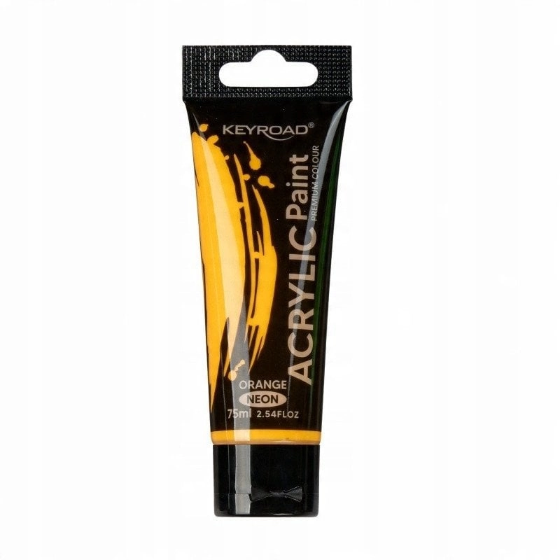 Farba akrylowa KEYROAD neonowa 75ml tubka