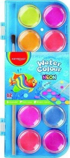 Keyroad KEYROAD watercolor paints  with brush