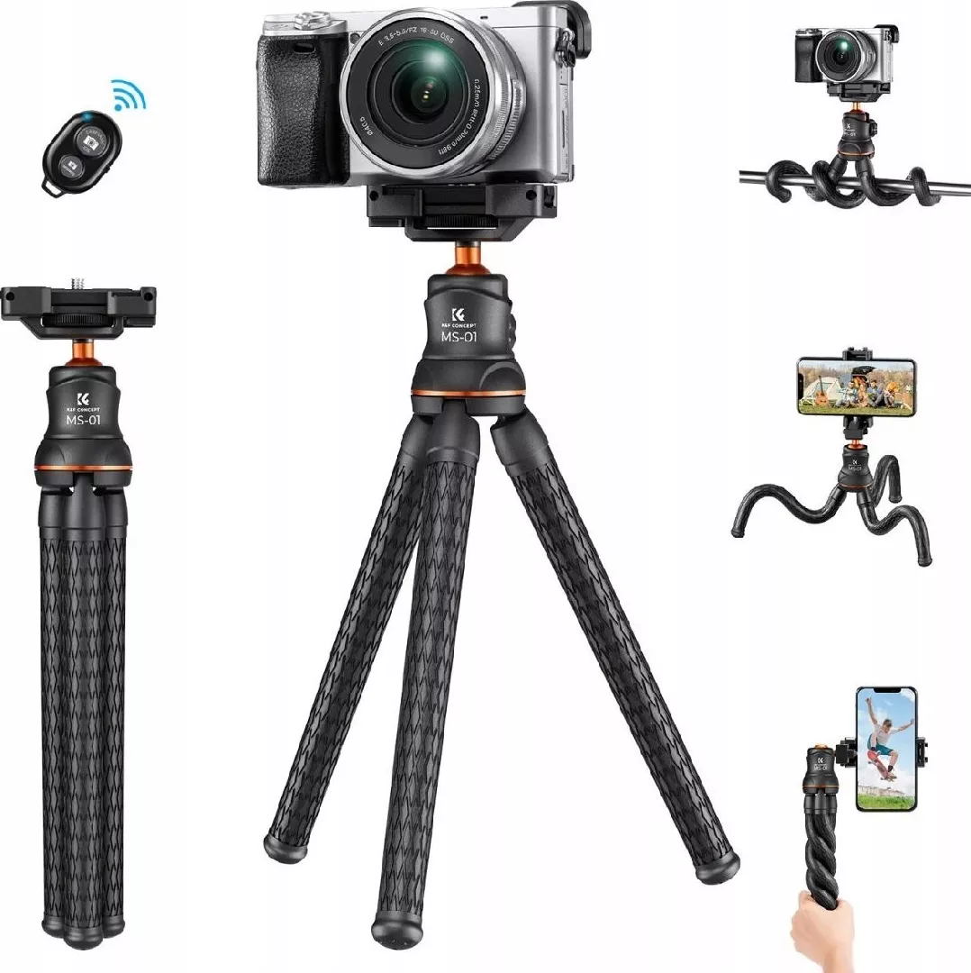 Kf Tripod Flexible Tripod 3d Head
