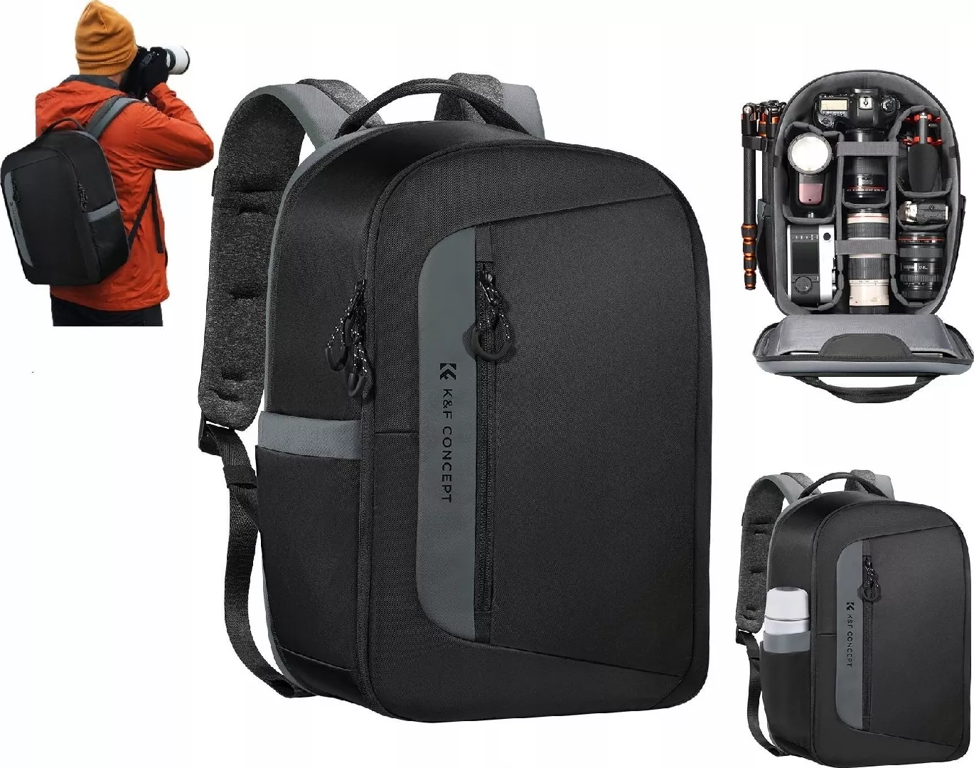 Kf Backpack Photography Backpack for DSLR