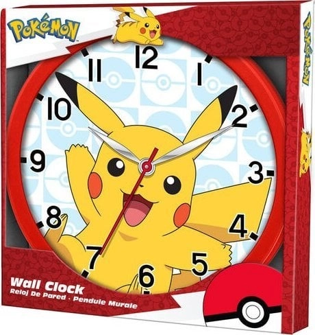 Zegar ścienny Wall clock 25cm Pokemon