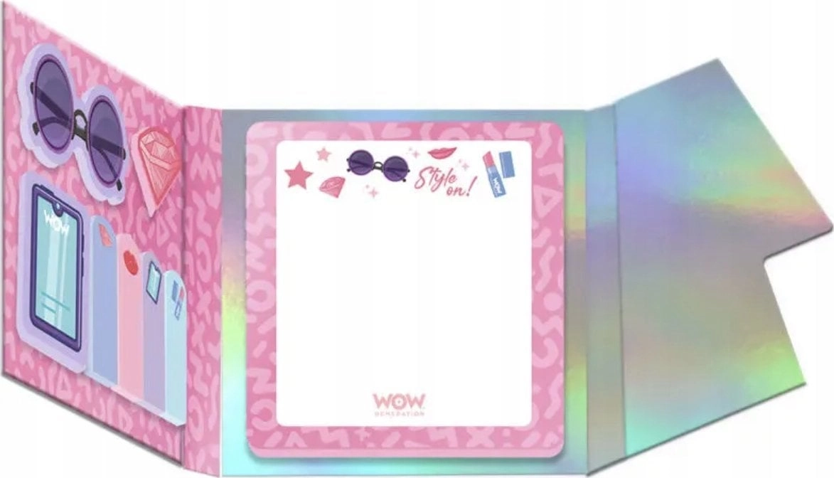 Kids Euroswan Notebook with sticky notes