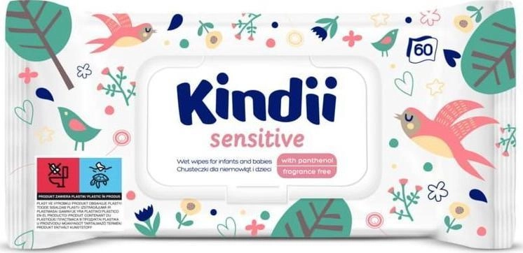 Wet wipes for babies Kindii Sensitive