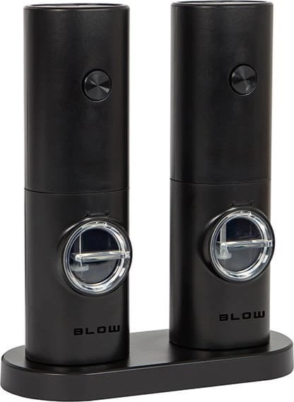 Electric salt and pepper grinder with