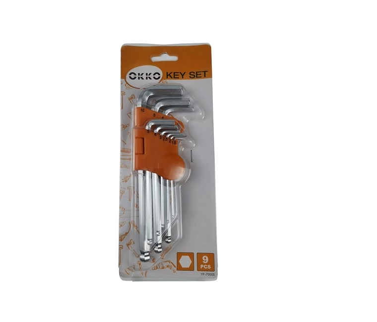 HEXAGONAL KEY SET HH F-70005 9PCS