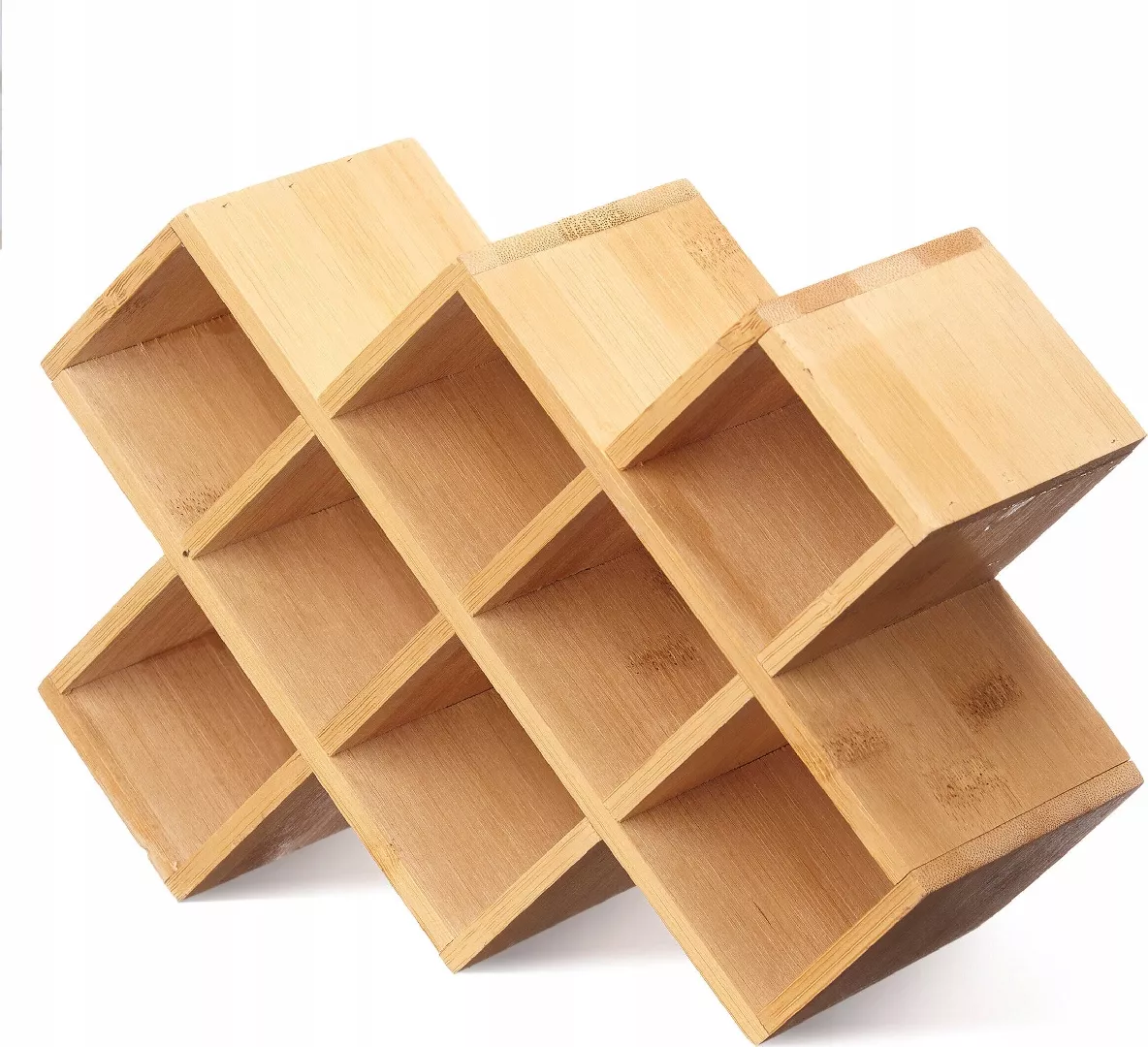 Kinvara BAMBOO spice rack for 10