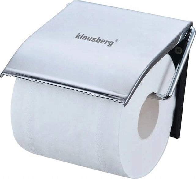 Klausberg Uchwyt na papier toaletowy Srebrny