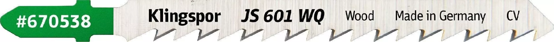 Klingspor KLINGSPOR JIGSAW BLADE 100x8x1.45mm