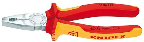 KNIPEX SZCZYPCE UNIWERSALNE IZOLOWANE 160mm 03