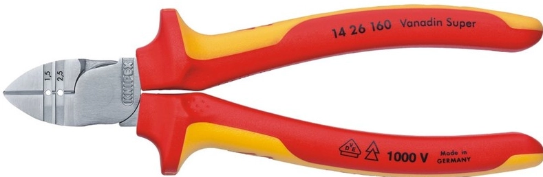 Knipex 160mm izoliacinės izoliacinės replės (14