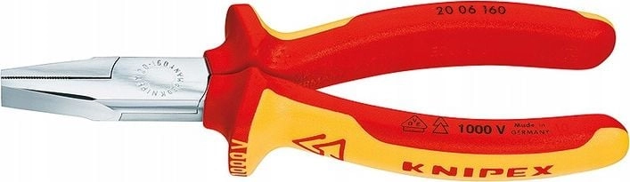 Knipex szczypce płaskie 160 1000V (20