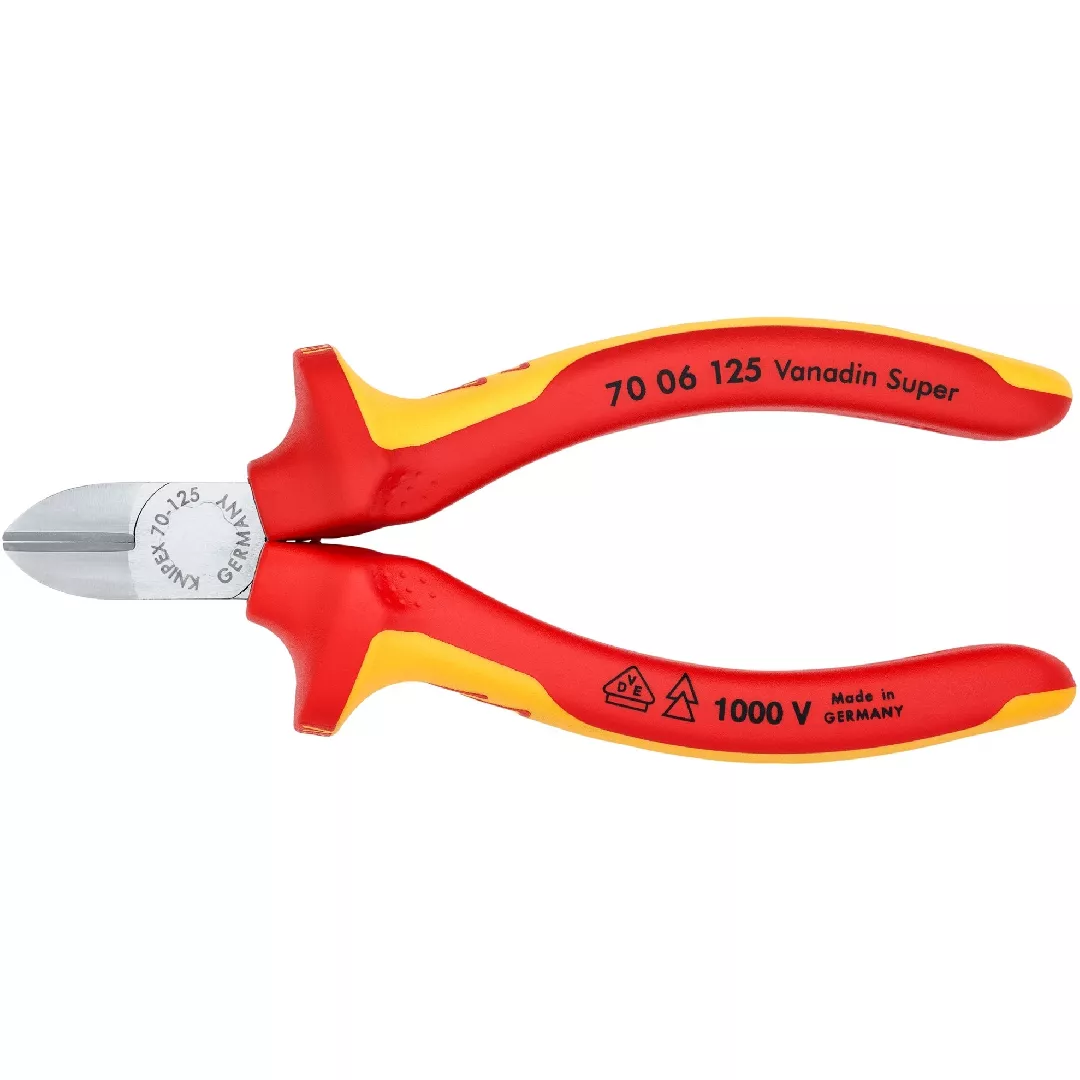 KNIPEX side cutters VDE insulated 70