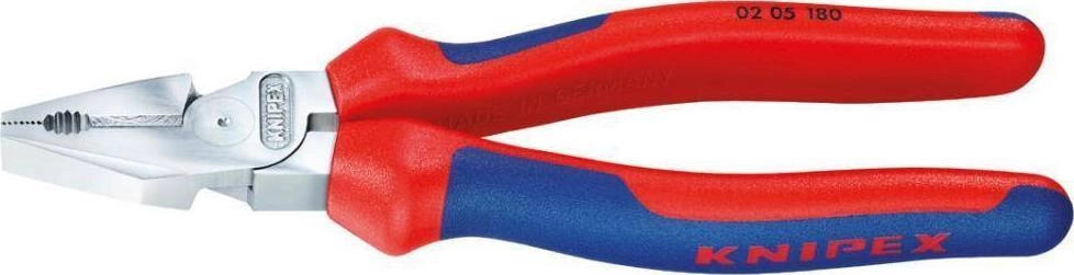Knipex Chrome-plated universal pliers 180mm with
