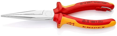 Knipex VDE TT flat-round pliers 200mm