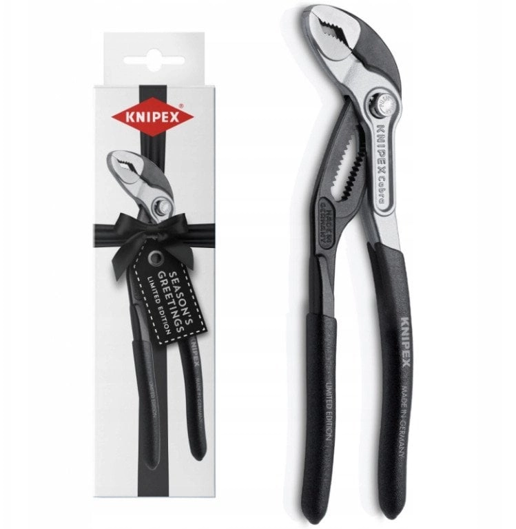 PIPE PLIERS COBRA 180MM WHITE LIMITED