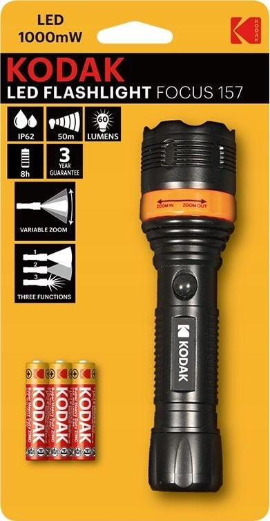 Kodak Flashlight LED Tourist Flashlight Kodak
