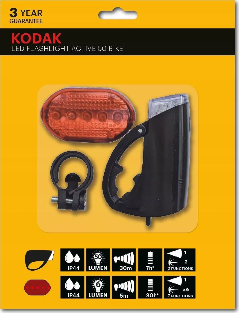Kodak Lampki Rowerowe Led Active 50