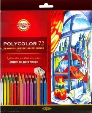 Koh I Noor Polycolor crayons 72