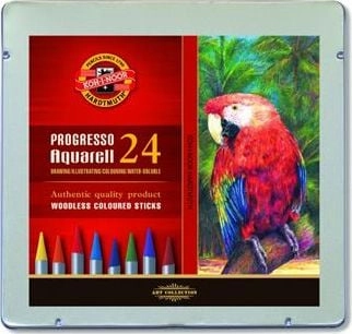 Koh I Noor Woodless watercolor pencils
