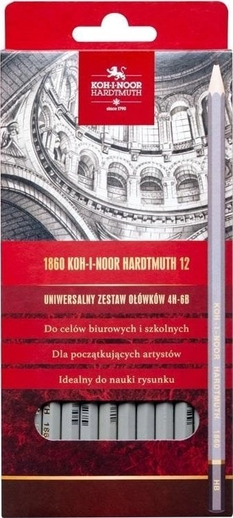 Set of 1860 graphite pencils 12