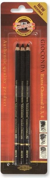 Koh I Noor Charcoal in wood