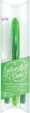 Splendid green fountain pen + 3