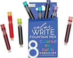 Color write refill cartridges 8 pcs