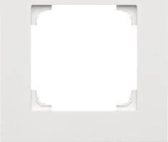1-fold Matt White Frame Simon 55