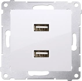 Kontakt-Simon Ładowarka 2xUSB 2.1A 5V/DC