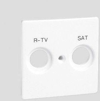 Kontakt-Simon RTV-SAT socket cover white (82097-30)