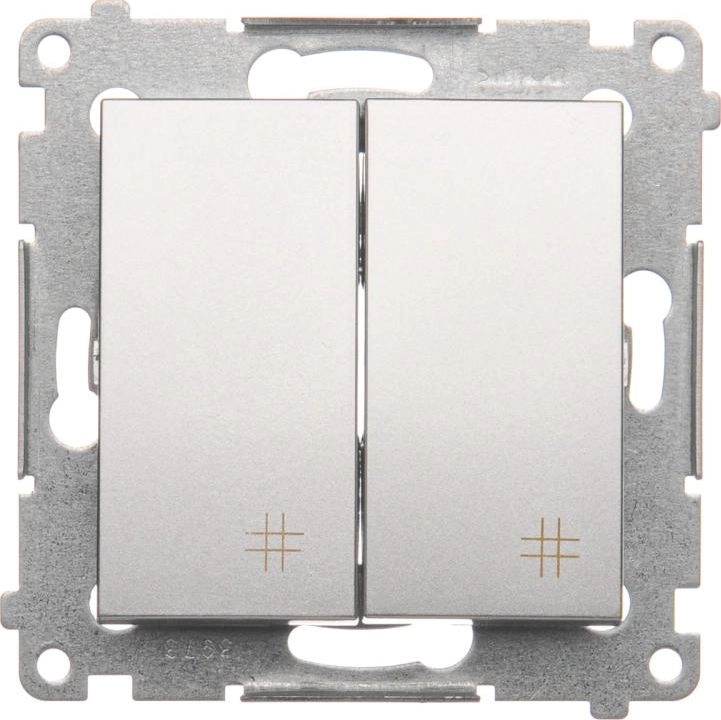 Kontakt-Simon Cross switch Simon 54 double