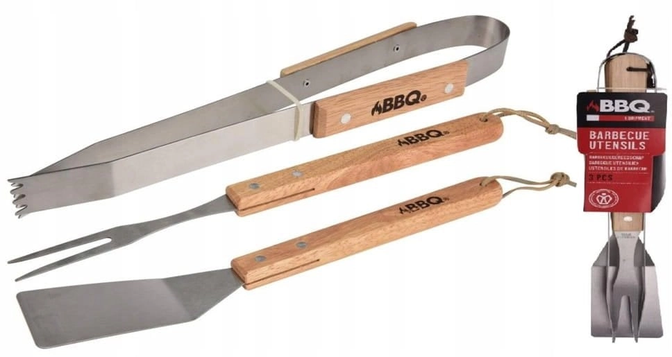 3in1 barbecue accessory set - Stainless