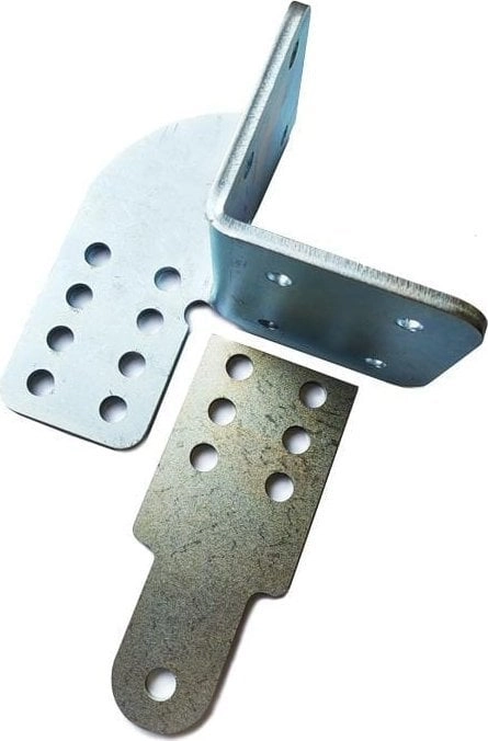 Outward opening swing gate drive handle