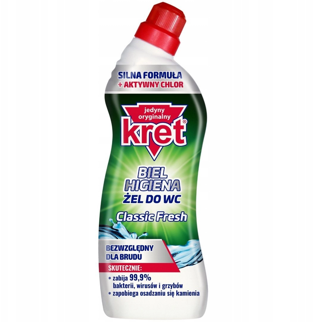 MOLE ACTIVE CHLORINE TOILET GEL CLASSIC