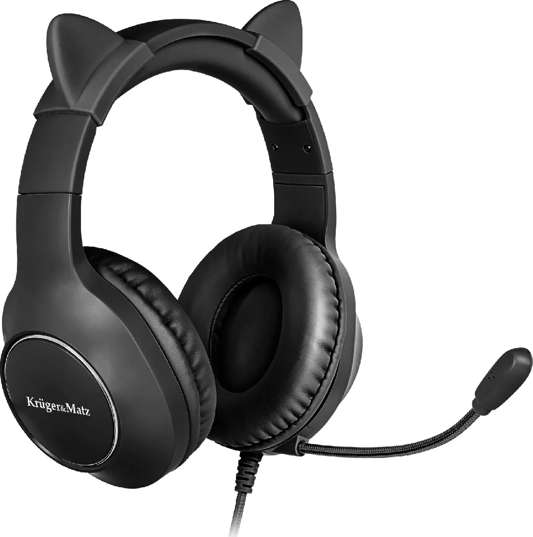 Kruger&amp;Matz Gamer Kids Headphones Black (KM0659)