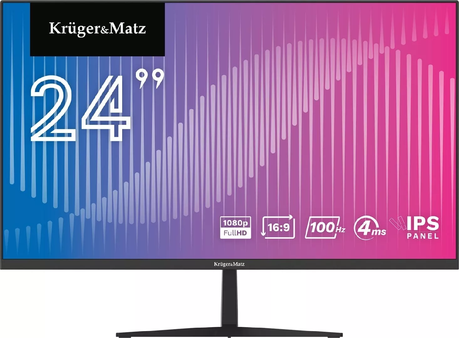 KrugerMatz frameless LED monitor 24`` FullHD