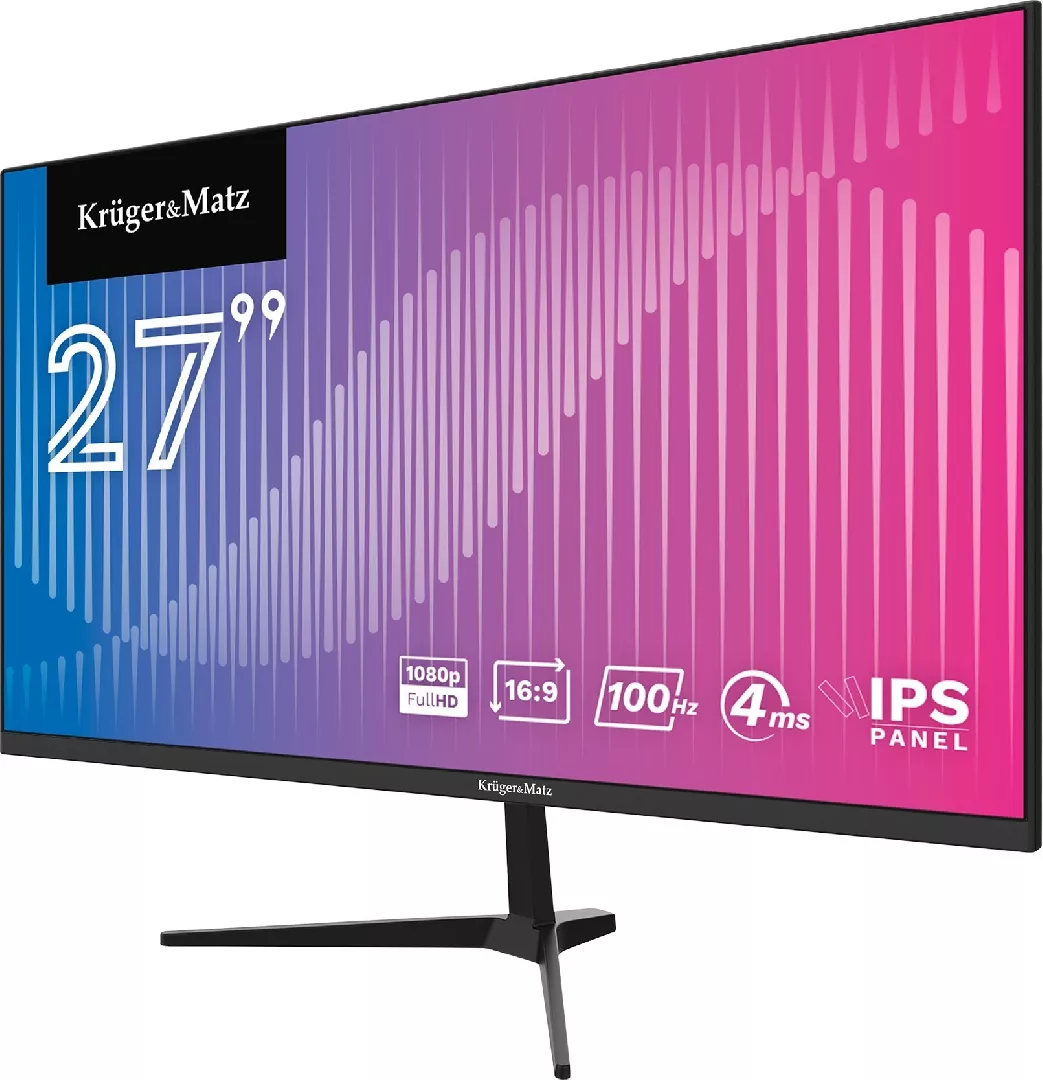 KrugerMatz frameless LED monitor 27`` FullHD