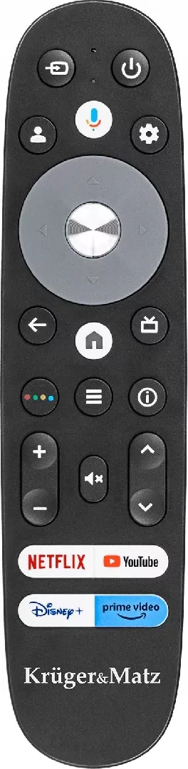 KrugerMatz Google TV remote control PIL0372